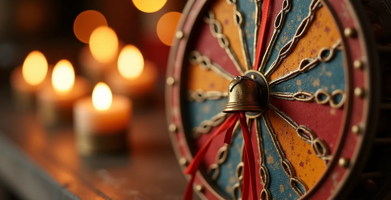 Gros plan sur des décorations artisanales de Noël avec éclairage chaleureux